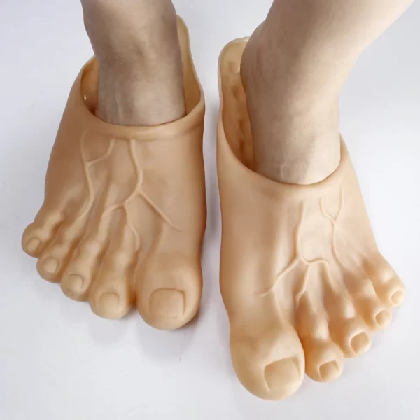 Halloween Hulk Slippers bottom Bigfoot slippers party shoes funny shoescover show Cosplay props Makeup Show for Children Gifts - Image 2
