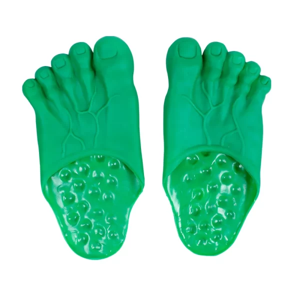 Halloween Hulk Slippers bottom Bigfoot slippers party shoes funny shoescover show Cosplay props Makeup Show for Children Gifts - Image 6