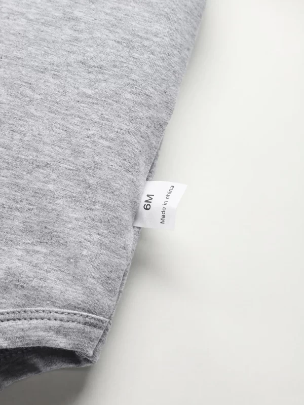 50% DADDY 50% MOMMY 100% PERFECT Letter Print Baby Romper - Image 5