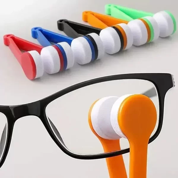 10/5/1pcs Portable Multifunctional Glasses Cleaning Rub Eyeglass Sunglasses Spectacles Microfiber Cleaning Brushes Wiping Tools - Image 2