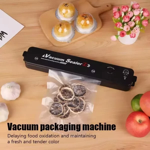 Kitchen Home Vacuum Sealer Food Preservation Plastic Bags Sealer Packaging Machine Automatic Sealing Machine Kitchen Gadgets - Image 2