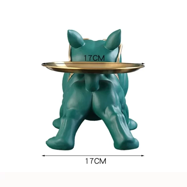 30cm Home Decor Bulldog Figurine Dog Statue Storage Box Animal Ornament Resin Craft Art Sculpture Figurine Home Puppy Sculpture - Image 5