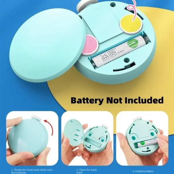 6 Pcs Grinding heads Set Electric Baby Nail Trimmer Newborn Nail Clipper Baby Care Kit Manicure Set Safe Easy Trim Nail Trimmers - Image 6