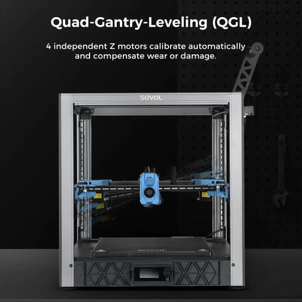 Sovol SV08 Core-XY 3D Printer Open Source, Max 700mm/s High Speed 3D Printers with 300℃ Clog-free Hotend and Camera - Image 4
