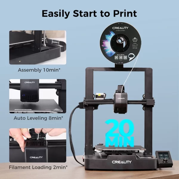 CREALITY Official Ender-3V3 SE Printer 250mm/s CR Touch Auto Leveling FDM 3D Printer Direct Extruder Auto-Load Filament - Image 6