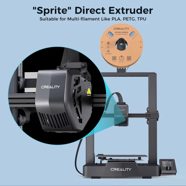CREALITY Official Ender-3V3 SE Printer 250mm/s CR Touch Auto Leveling FDM 3D Printer Direct Extruder Auto-Load Filament - Image 3