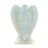 Opal Crystal Healing Stone - Natural Energy Charged Guardian Angel Figurine Gift