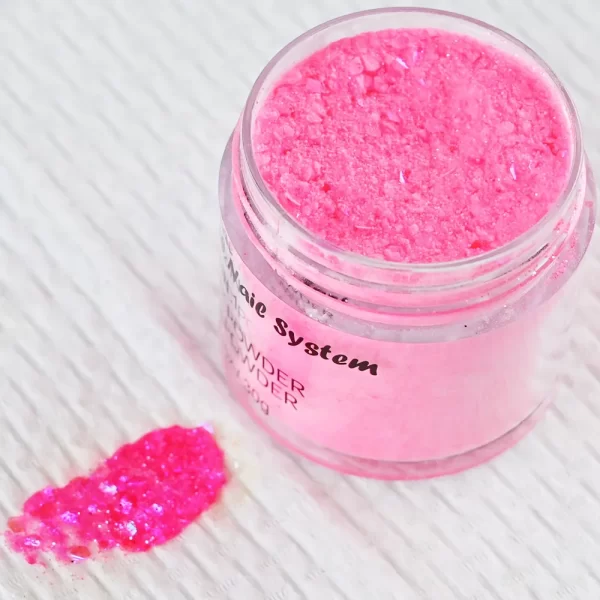 30g/Bottle Polychrome Chunky Acrylic Powder 1Oz 21 Colors Rainbow Mix Glitter Manicure Extension/Carving/Dipping Glitter Powder* - Image 5