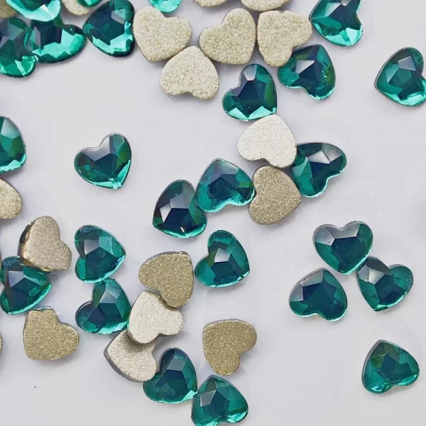 wholesale 3mm Mini Heart INS Hot Flat Back Nail Rhinestone Special Shaped Crystals Art Stones 3D Personalized Decoration - Image 4